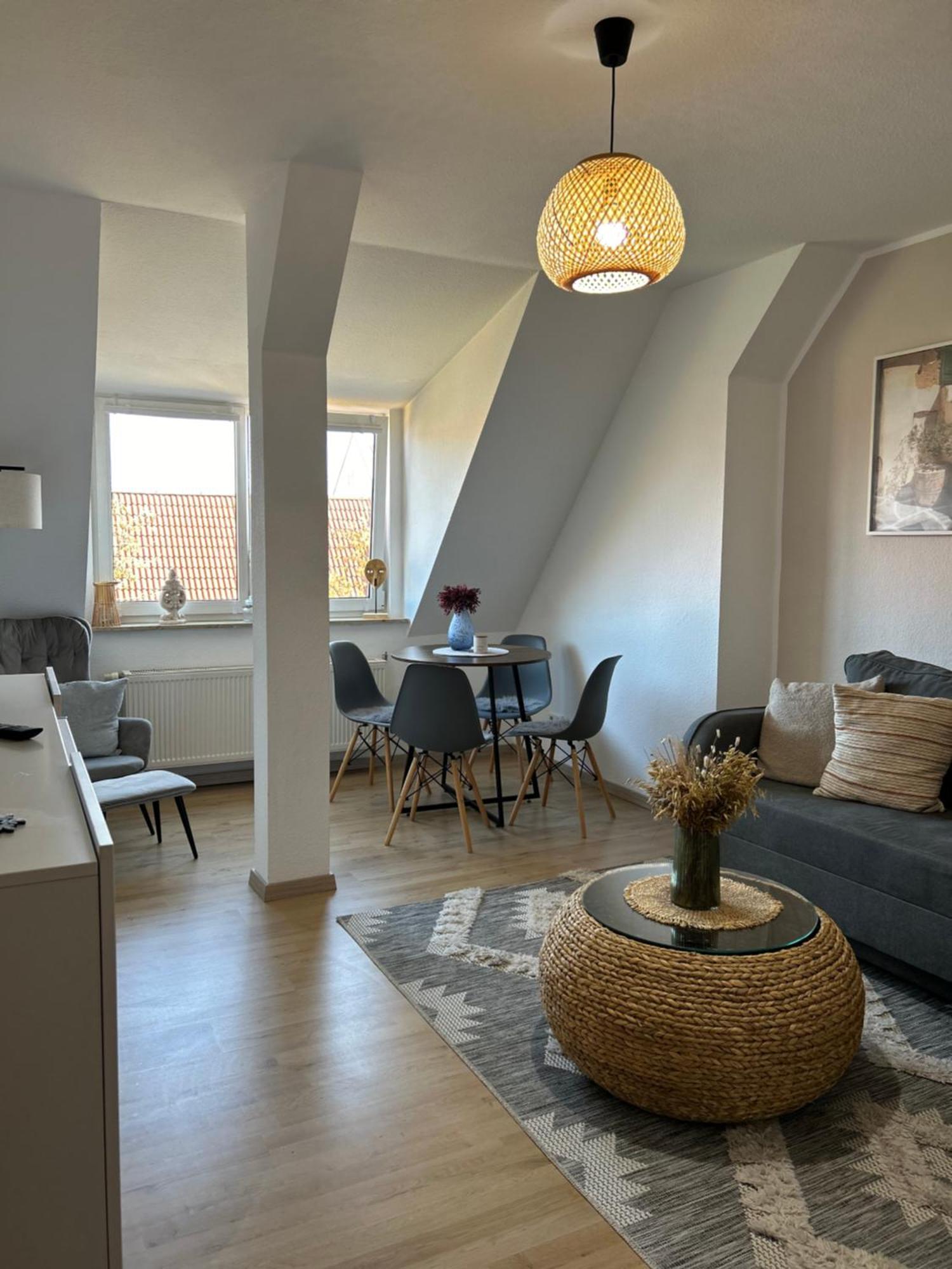Gemuetliches Altstadtapartment Mit Balkon Und Smart Tv Erfurt Exterior photo